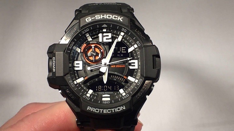 Đồng hồ G-Shock GA-1000-1ADR giá rẻ, thay pin miễn phí - Ảnh 6