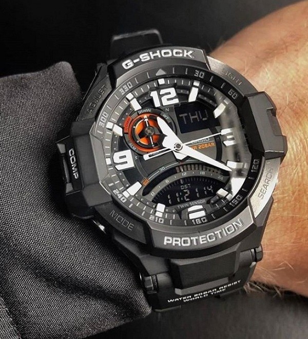 Đồng hồ G-Shock GA-1000-1ADR giá rẻ, thay pin miễn phí - Ảnh 8
