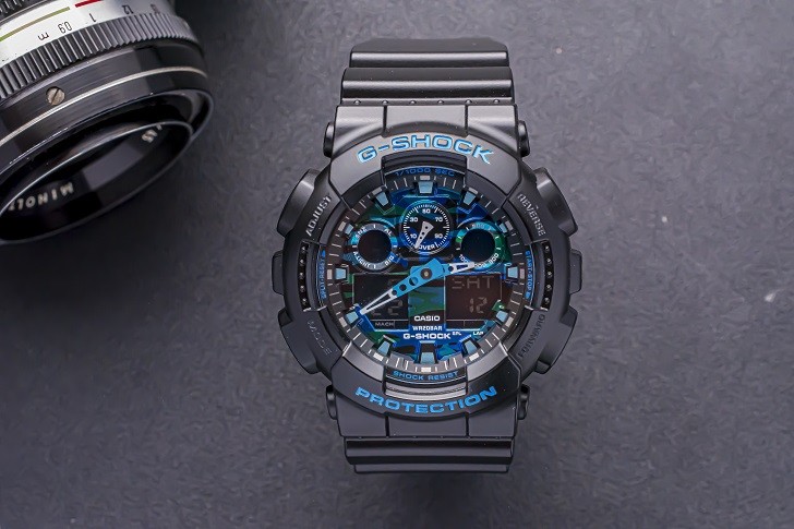 Đồng hồ G-Shock GA-100CB-1ADR tích hợp nhiều tính năng thể thao - Ảnh 2