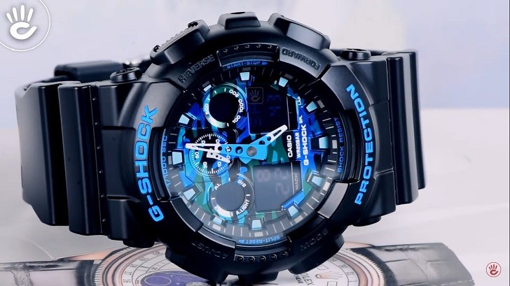 Đồng hồ G-Shock GA-100CB-1ADR tích hợp nhiều tính năng thể thao - Ảnh 6