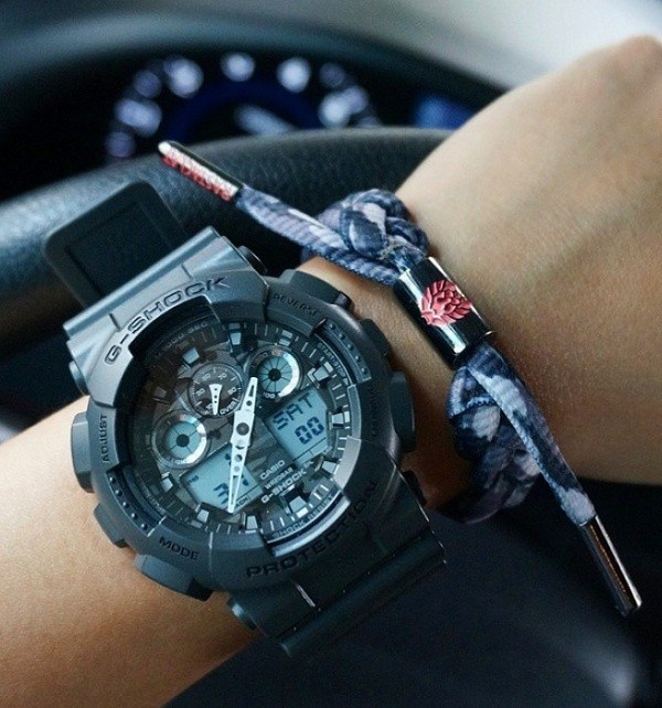 Casio GA-100CF-1ADR: Kỵ sĩ bóng đêm sở hữu nhiều chức năng - Ảnh 5