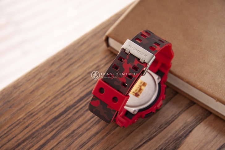 Đồng hồ G-shock GA-100CM-4ADR: Thiết kế mạnh mẽ ấn tượng - Ảnh 4