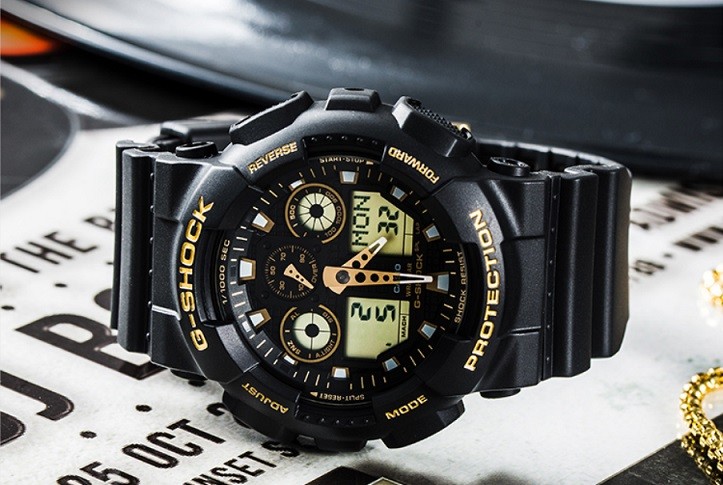Đồng hồ G-Shock GA-100GBX-1A9DR trang bị nhiều tính năng thể thao - Ảnh 1