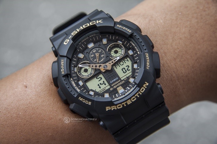 Đồng hồ G-Shock GA-100GBX-1A9DR trang bị nhiều tính năng thể thao - Ảnh 4