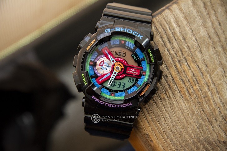 G-Shock GA-110MC-1ADR đồng hồ thể thao năng động, trẻ trung - Ảnh 3