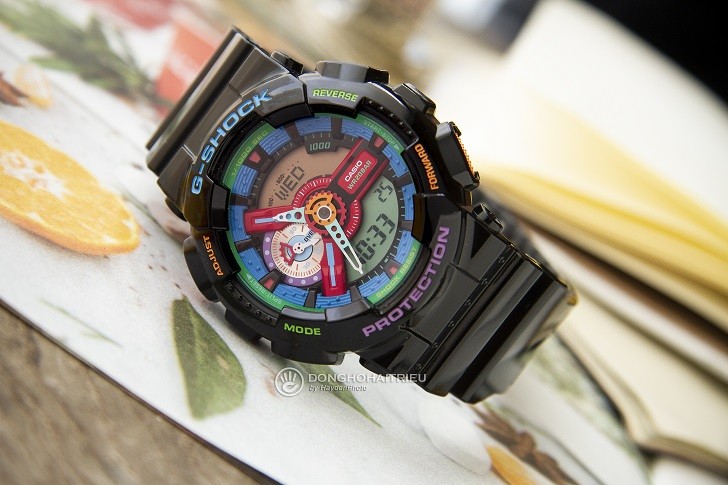 G-Shock GA-110MC-1ADR đồng hồ thể thao năng động, trẻ trung - Ảnh 5