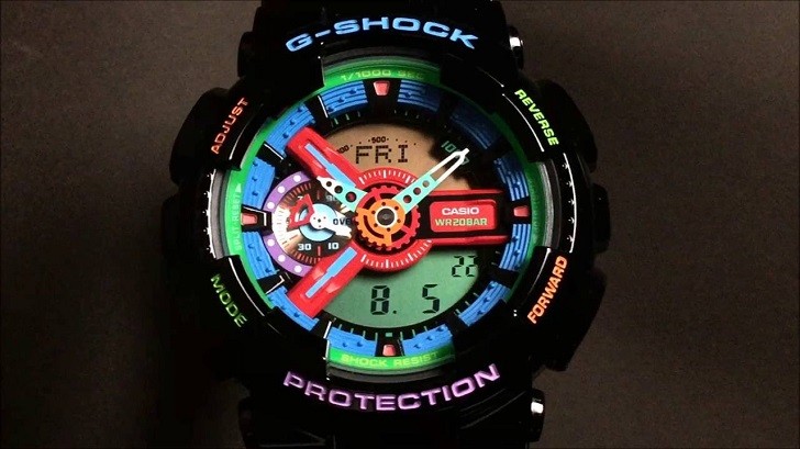 G-Shock GA-110MC-1ADR đồng hồ thể thao năng động, trẻ trung - Ảnh 6