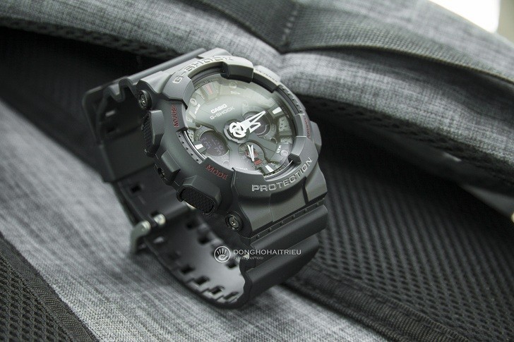 Đồng hồ G-Shock GA-120-1ADR nam giá rẻ, miễn phí thay pin - Ảnh: 2