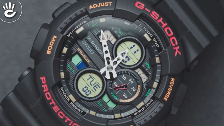 Đồng hồ G-Shock GA-140-1A4DR giá rẻ và thay pin miễn phí - Ảnh 2