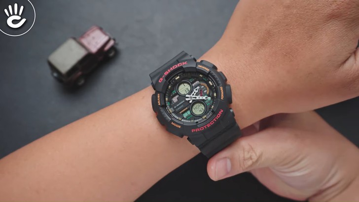 Đồng hồ G-Shock GA-140-1A4DR giá rẻ và thay pin miễn phí - Ảnh 3