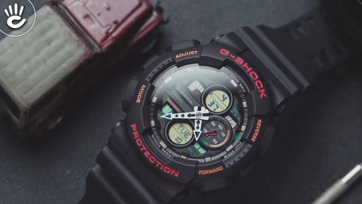 Đồng hồ G-Shock GA-140-1A4DR giá rẻ và thay pin miễn phí - Ảnh 5