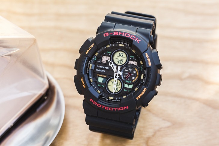 Đồng hồ G-Shock GA-140-1A4DR giá rẻ và thay pin miễn phí - Ảnh 5