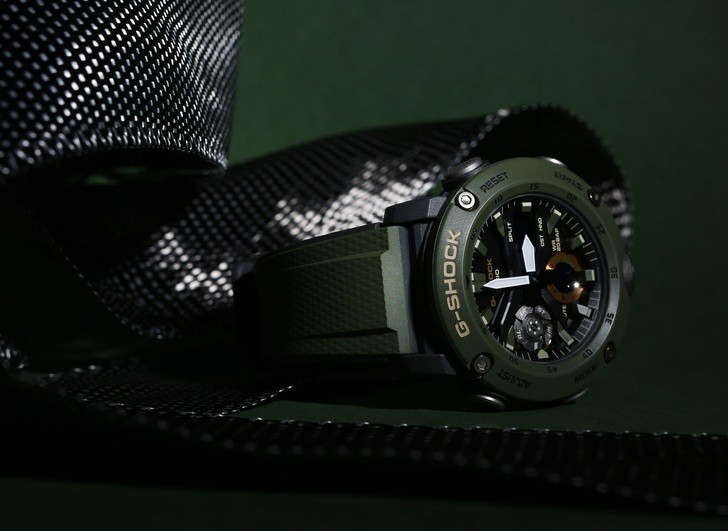 Đồng hồ G-Shock GA-2000-3ADR thoải mái lặn sâu - Ảnh 6