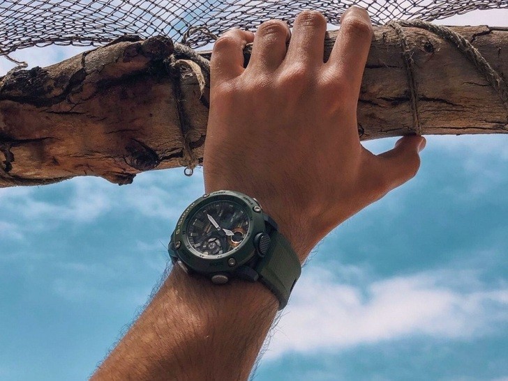 Đồng hồ G-Shock GA-2000-3ADR thoải mái lặn sâu - Ảnh 5