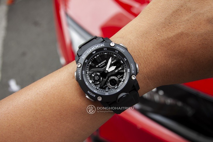 Đồng hồ G-Shock GA-2000S-1ADR giá rẻ, thay pin miễn phí - Ảnh 5