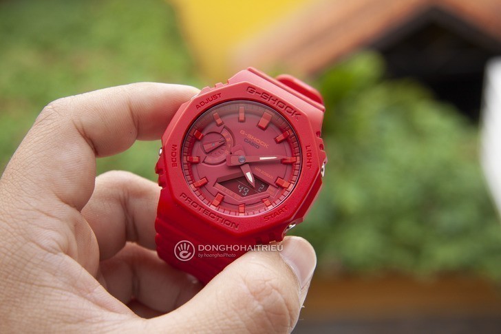 Đồng hồ nam G-Shock GA-2100-4ADR giá rẻ, thay pin miễn phí - Ảnh 5