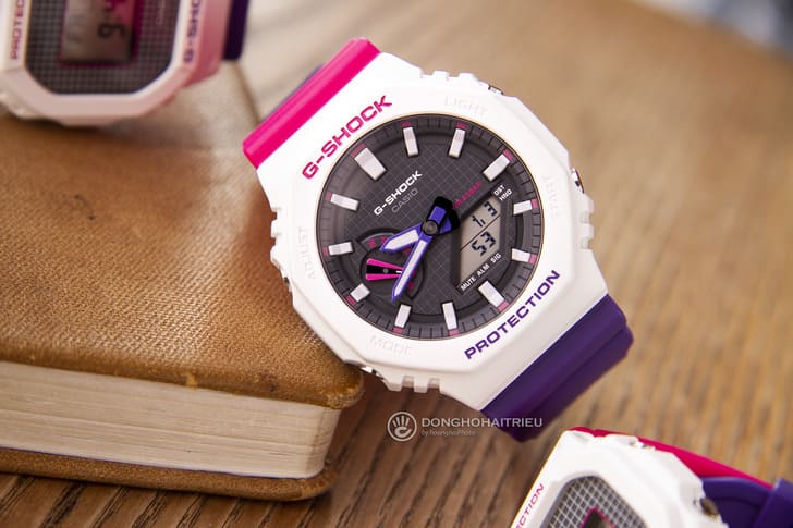 Đồng hồ G-Shock GA-2100THB-7ADR giá rẻ, miễn phí thay pin - Ảnh 1
