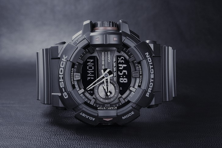 Đồng hồ G-Shock GA-400-1BDR sở hữu nhiều tính năng thể thao - Ảnh 1