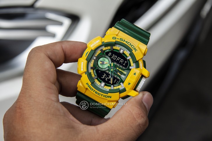 Đồng hồ G-shock GA-400CS-9ADR: Vẻ đẹp tươi trẻ và nổi bật - Ảnh 2