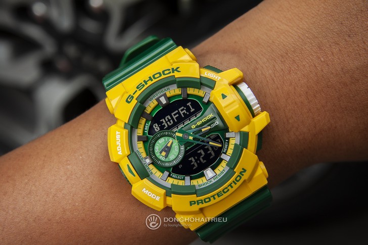 Đồng hồ G-shock GA-400CS-9ADR: Vẻ đẹp tươi trẻ và nổi bật - Ảnh 3