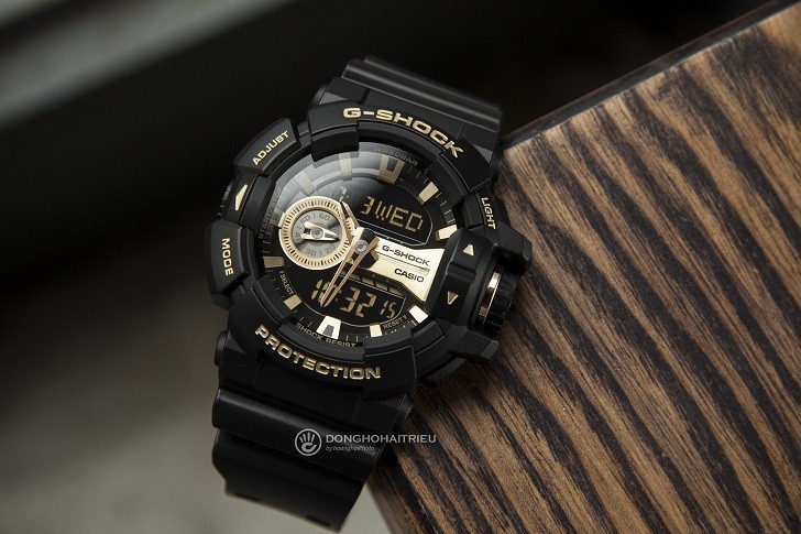 Đồng hồ G-Shock GA-400GB-1A9DR giá rẻ, thay pin miễn phí - Ảnh 1