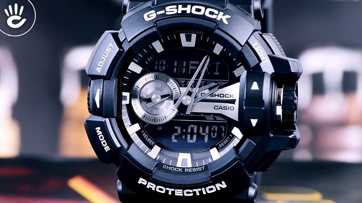 Đồng hồ G-Shock GA-400GB-1ADR, giá rẻ, thay pin miễn phí - Ảnh 2