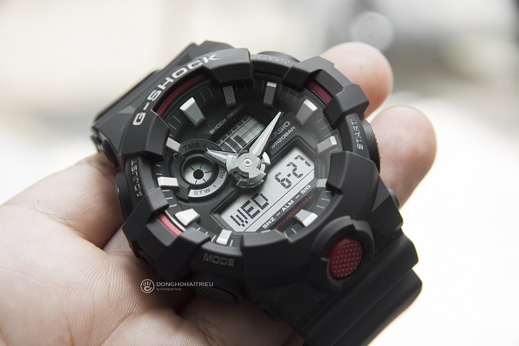 Đồng hồ nam G-Shock GA-700-1ADR giá rẻ, thay pin miễn phí - Ảnh 2