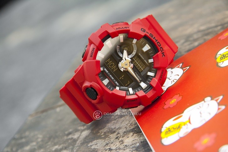 Đồng hồ G-Shock GA-700-4ADR giá rẻ và thay pin miễn phí - Ảnh 1