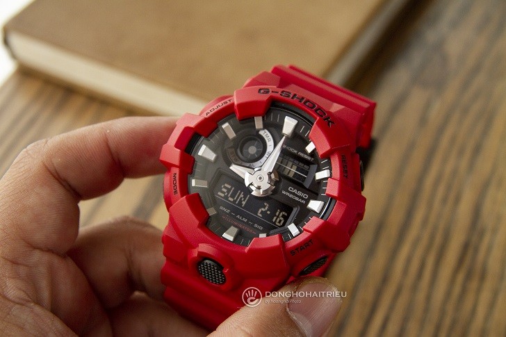 Đồng hồ G-Shock GA-700-4ADR giá rẻ và thay pin miễn phí - Ảnh 3