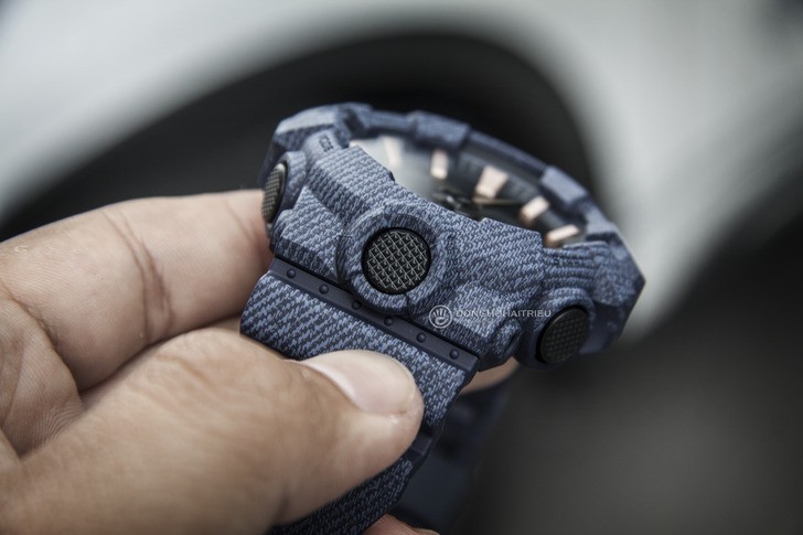 G-Shock GA-700DE-2ADR tông xanh thời trang, siêu tính năng - Ảnh 3