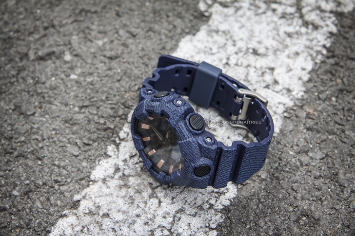 G-Shock GA-700DE-2ADR tông xanh thời trang, siêu tính năng - Ảnh 5