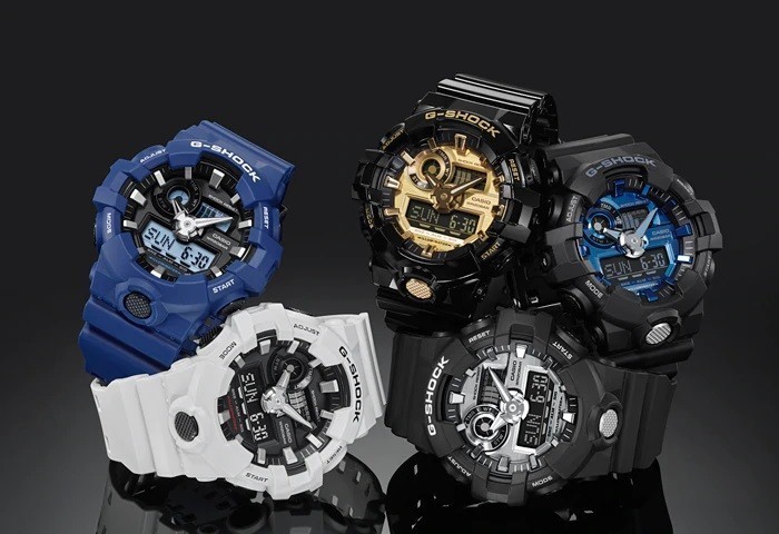 Đồng hồ nam G-Shock GA-710-1ADR giá rẻ, thay pin miễn phí - Ảnh 1