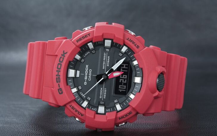Đồng hồ G-Shock GA-800-4ADR giá rẻ, free thay pin trọn đời - Ảnh 6