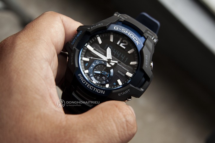 Đồng hồ Casio GR-B100-1A2DR: Phiên bản dành cho phi công - Ảnh 1