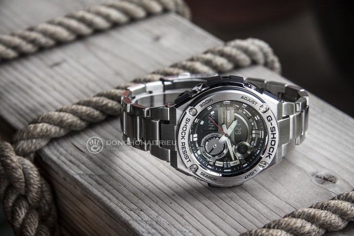 Đồng hồ G-Shock GST-210D-1ADR thể thao, tính năng tiện dụng - Ảnh 3