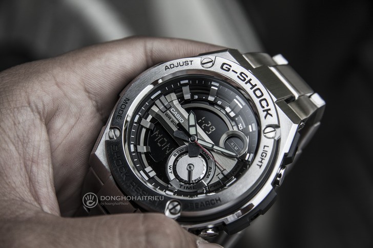 Đồng hồ G-Shock GST-210D-1ADR thể thao, tính năng tiện dụng - Ảnh 6