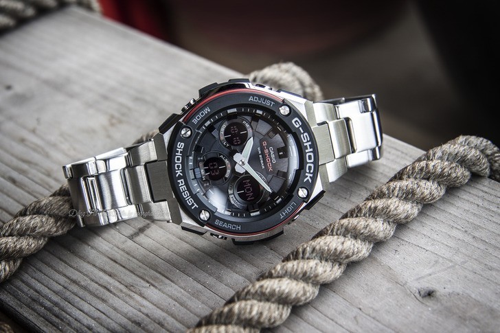 Đồng hồ G-shock GST-S100D-1A4DR: Vẻ đẹp cứng cáp và hiện đại - Ảnh 6