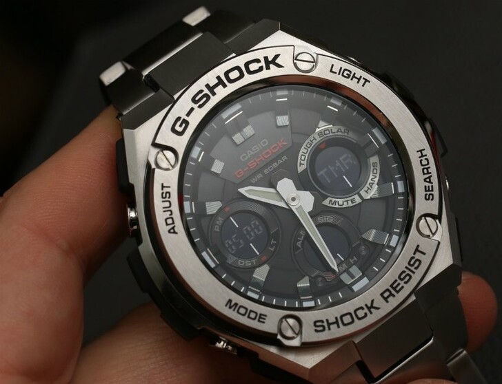 Đồng hồ Casio GST-S110D-1ADR bộ máy năng lượng ánh sáng - Ảnh 2
