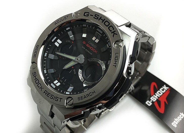 Đồng hồ Casio GST-S110D-1ADR bộ máy năng lượng ánh sáng - Ảnh 3