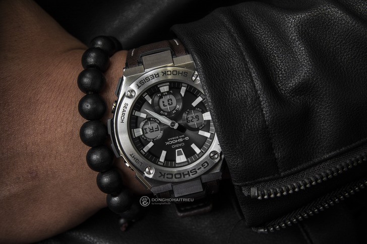 Đồng hồ G-Shock GST-S130L-1ADR năng lượng ánh sáng bền bỉ - Ảnh 3