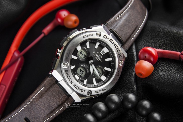 Đồng hồ G-Shock GST-S130L-1ADR năng lượng ánh sáng bền bỉ - Ảnh 7