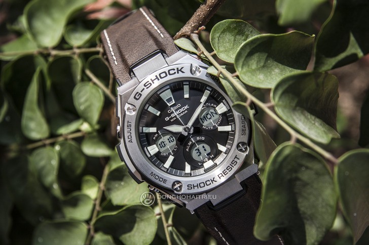 Đồng hồ G-Shock GST-S130L-1ADR năng lượng ánh sáng bền bỉ - Ảnh 8