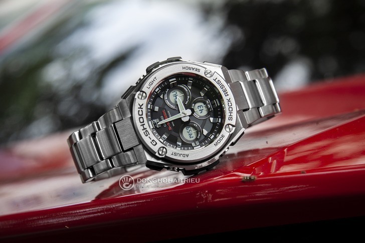 Đồng hồ G-Shock GST-S310D-1ADR năng lượng ánh sáng bền bỉ - Ảnh 1