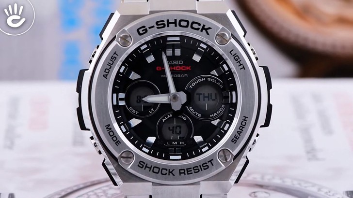 Đồng hồ G-Shock GST-S310D-1ADR năng lượng ánh sáng bền bỉ - Ảnh 3