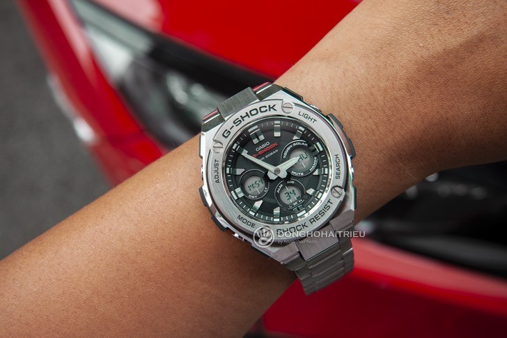 Đồng hồ G-Shock GST-S310D-1ADR năng lượng ánh sáng bền bỉ - Ảnh 5