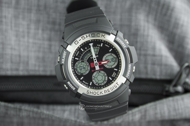 Đồng hồ nam G-Shock AW-590-1ADR giá rẻ, thay pin miễn phí - Ảnh 1