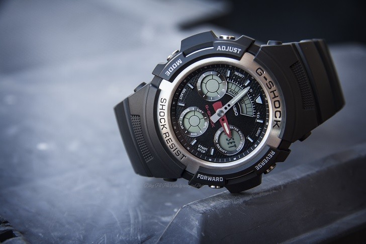 Đồng hồ nam G-Shock AW-590-1ADR giá rẻ, thay pin miễn phí - Ảnh 3