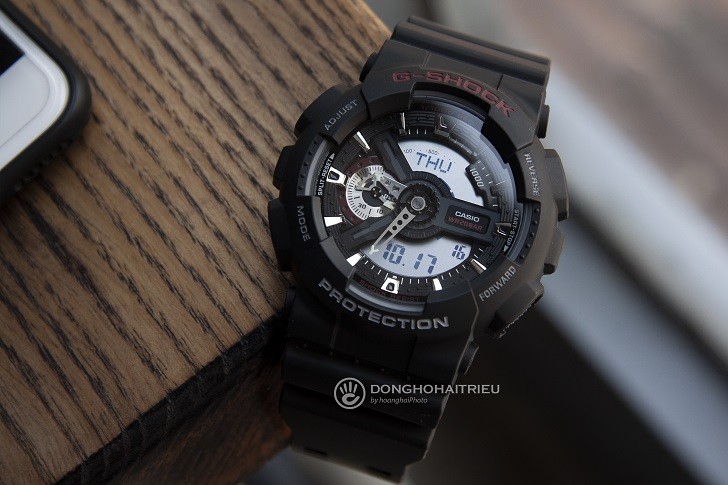 Đồng hồ nam G-Shock GA-110-1ADR giá rẻ, thay pin miễn phí - Ảnh 1