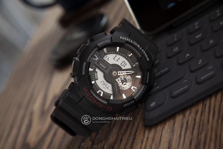 Đồng hồ nam G-Shock GA-110-1ADR giá rẻ, thay pin miễn phí - Ảnh 2