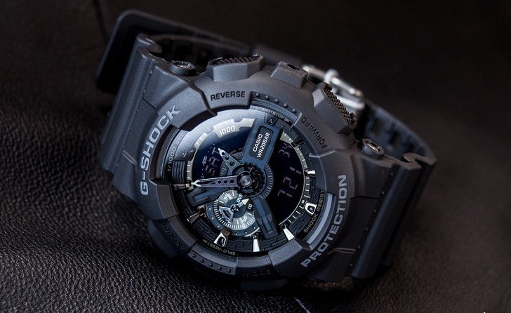 Đồng hồ G-Shock GA-110-1BDR chịu nước 20 ATM thoải mái lặn - Ảnh: 4